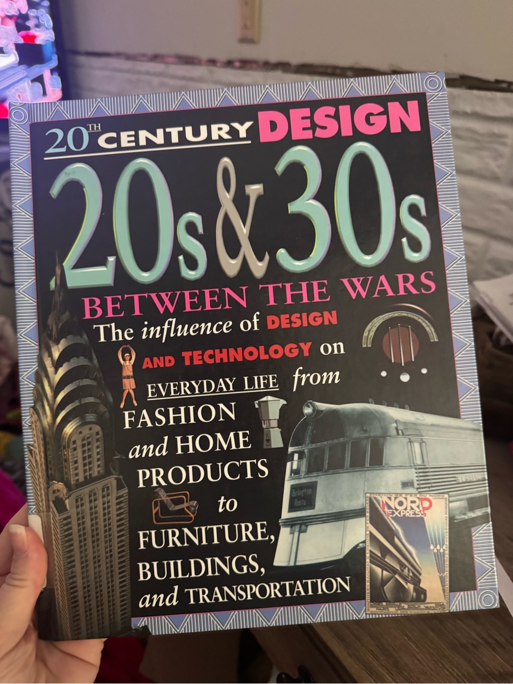 20th Century Design 20s & 30s Between The Wars Hardcover Book Fashion